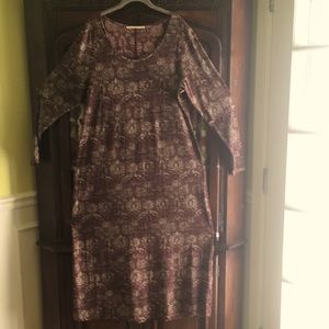 Peruvian Connection xl  dress long sleeves